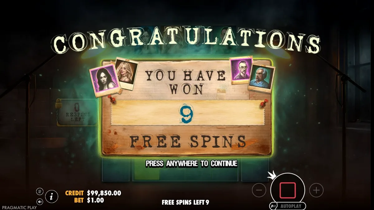 Cenário sombrio e misterioso do jogo de slot Sanatorium Secrets com elementos de horror